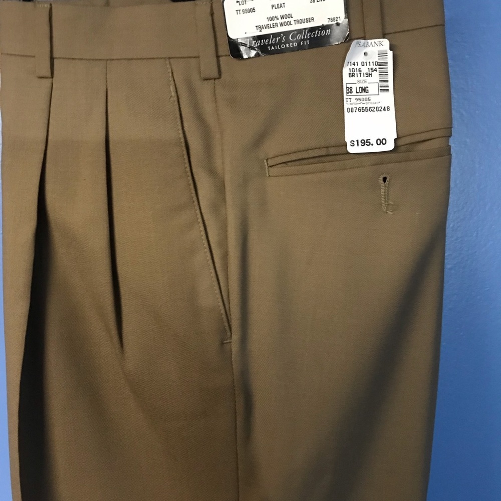 Pleat pants